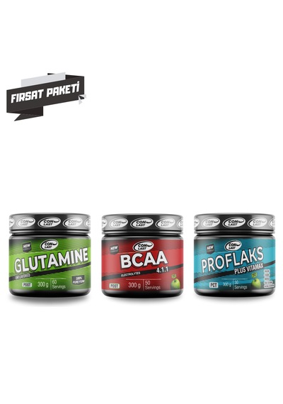 Glutamine 300 Gr/bcaa 300 Gr/proflaks Plus Vitamax 300 Gr Yeşil Elma