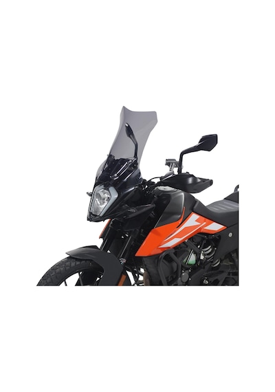 GP Kompozit KTM 250 / 390 Adventure 2020-2024 Uyumlu Ön Cam Şeffaf 49 cm
