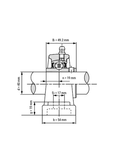 Ucp 208 Yatakli Rulman 40Mm 417711771