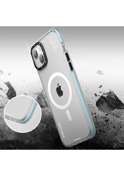 Youngkit Apple Uyumlu iPhone 14 Kılıf Magsafe Şarj Özellikli YoungKit Exquisite Serisi Kapak