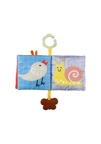 Mini Mini Eğitici Bebek Kitabı Dişlikli Ve Hışırtılı 3d Hayvanlar Kitabı