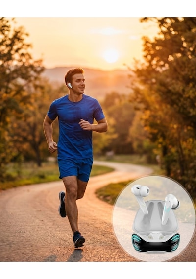 Muratech Bluetooth 5.1 Oyuncu Kulaklığı Gaming Kulaklık Apple iPhone Uyumlu 13 Apple iPhone Uyumlu 15 Samsung S21 Xiaomi Note Gürültü Engelleme Muratech Bluetooth 5.1 Oyuncu Kulaklığı Gaming Kulaklık Apple iPhone Uyumlu 13 Apple iPhone Uyumlu 15 Samsung S21 Xiaomi Note Gürültü Engelleme
