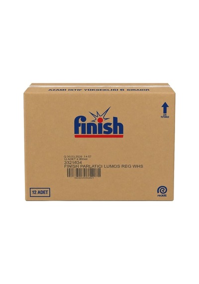 Finish Bulaşık Makinesi Parlatıcı 800 Ml 20'li Paket