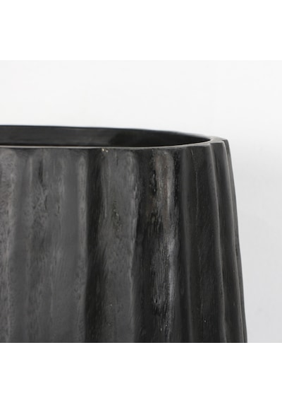 Kivo Carving Mungur Sehpa & Gizli Saklama 31x57 Cm Siyah-kahverengi