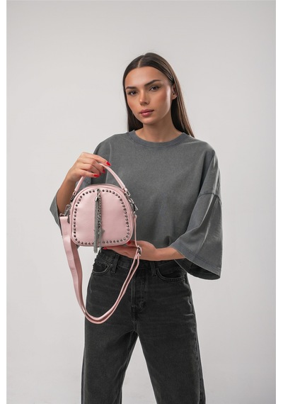 Ççs 18247 Kadın Çapraz Askılı El Çantası Pembe