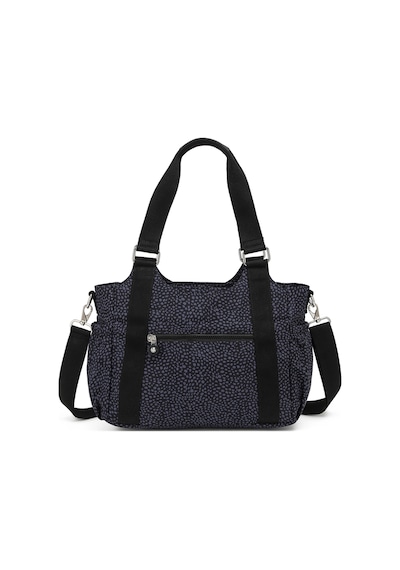 Smart Bags Günlük Orta Boy Su Geçirmez Krınkıl Kumaş Kadın Omuz Çantası Puantiye Siyah
