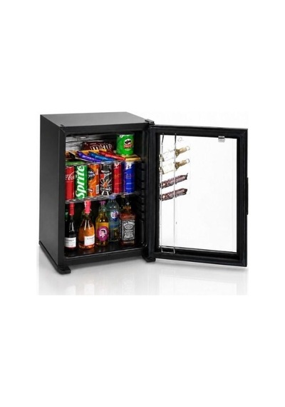 Holuxe Hlx40-gex 40 Litre Cam Kapılı Otel Tipi Minibar Siyah