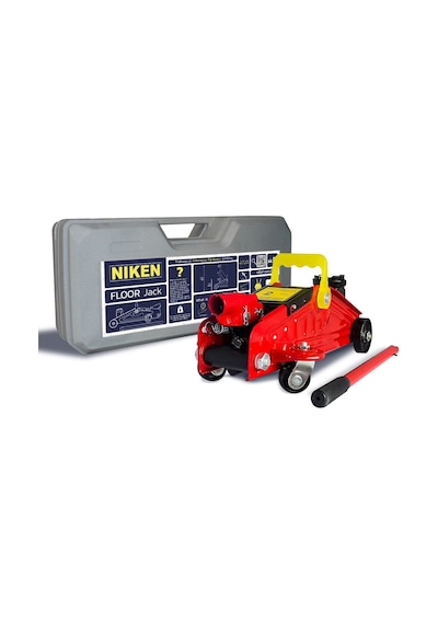 Niken Arabalı Kriko Araç Kaldırma Krikosu Hidrolik 2 Ton Plastik Çantalı