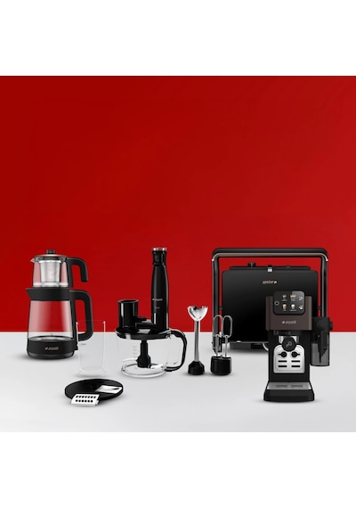 Arçelik Coffee Tam Mutfak Seti Siyah