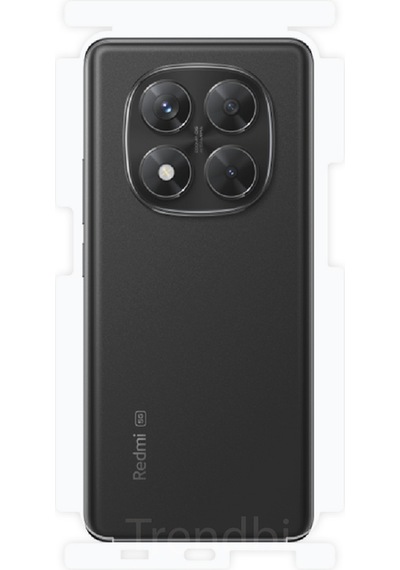 Xiaomi Redmi Note 14 Pro 5g Parlak Arka Ve Yan Koruyucu Kaplama Poliüretan Film