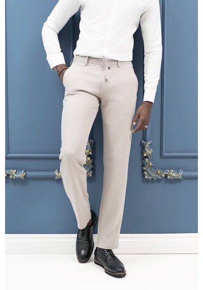 Paul Martin Regular Fit Beli İplikli Ve Lastikli Astarsız Mevsimlik Kumaş Jogger Pantolon gri Paul Martin Regular Fit Beli İplikli Ve Lastikli Astarsız Mevsimlik Kumaş Jogger Pantolon gri