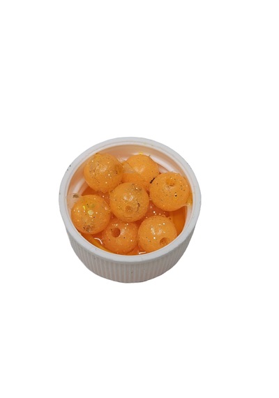 Kokulu 8 Mm Silikon Yumuşak Yüzen Sazan Turna Çupra Levrek Dip Yemi 40 Adet