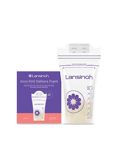Lansinoh® Anne Sütü Saklama Poşeti 25 Adet