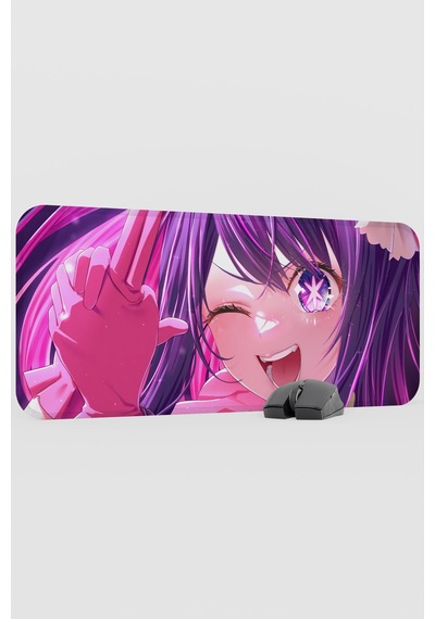 Oshi No Ko Anime V3 - 70x30 Xl Gaming Kauçuk Kaymaz Taban Mouse Pad Fare Altlığı