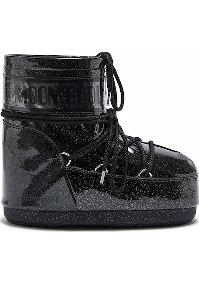Moon Boot Icon Low Glitter Kadın Kar Botu 2monw2023019-9824 Siyah