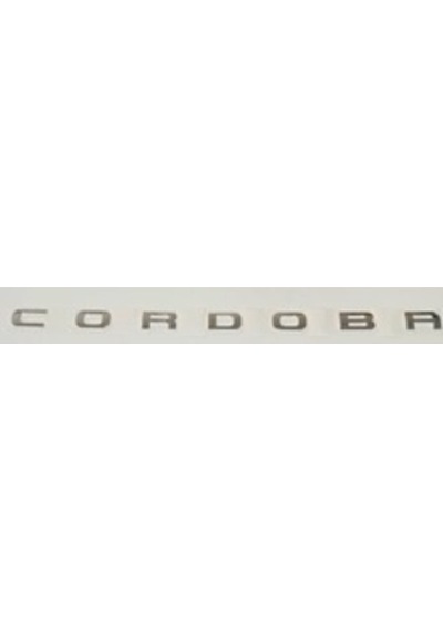 Seat Uyumlu Cordoba Krom Yazı 2006-2009