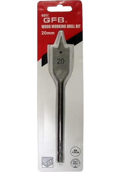 Gfb Yaprak Matkap Ucu 20 Mm Hex Saplı