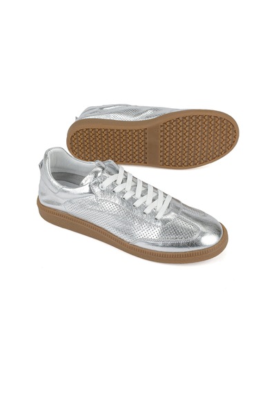 Ziya Kadın Hakiki Deri Sneaker 1611035z6414 Gümüş 1611035z6414 991 36