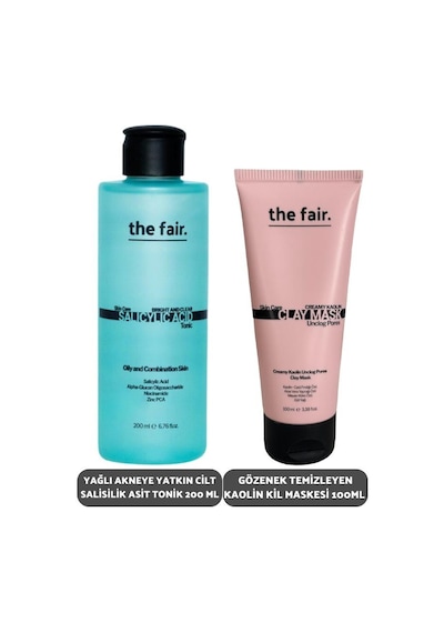 The Fair Bright and Clear Salisilik Asit Tonik 200 ML + Kaolin Kil Maskesi 100 ML