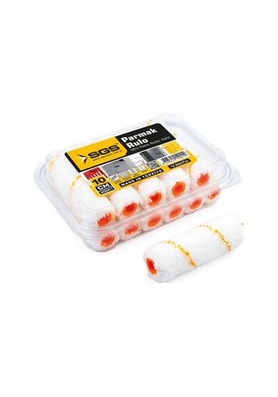 Sgs6011 Parmak Rulo Yedeği 10cm - 12 Adet