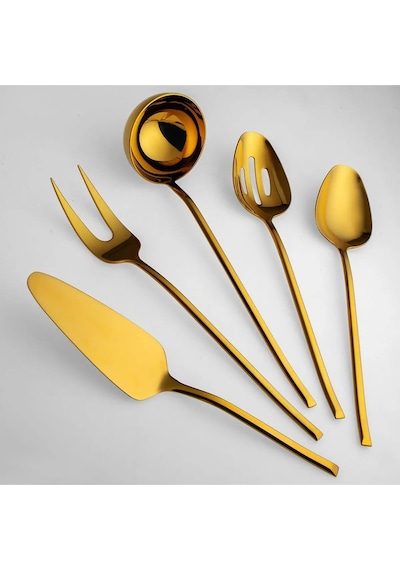 Jumbo 5500 Titanyum Gold 5 Parça Servis Seti Titanyum Gold