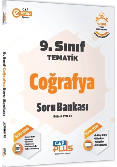 Çap 9.sınıf Tematik Coğrafya Soru Bankası Çap Plus
