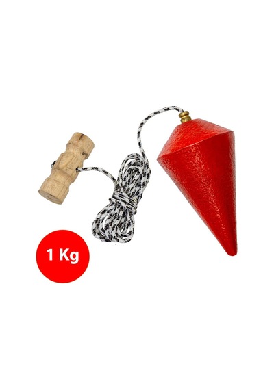 6585 Döküm İpli Şakül 1000 Gr
