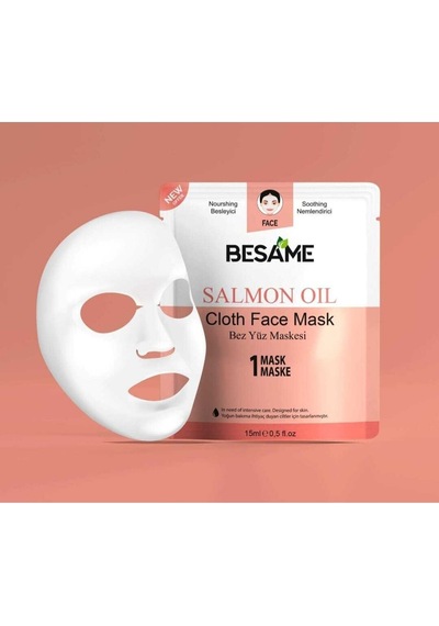 Besame Somon Yağlı Kağıt Yüz Maskesi 10 x 15 ML