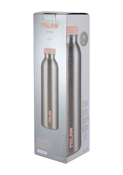 Milan 643020SL Paslanmaz Termos Matara Silver Gümüş 591 ML