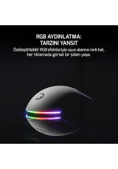 Gamepower Fenix 24.000dpı Triple Mode Kablolu/bluetooth/2.4g Beyaz Gaming Mouse Fenix Gamepower Fenix 24.000dpı Triple Mode Kablolu/bluetooth/2.4g Beyaz Gaming Mouse Fenix