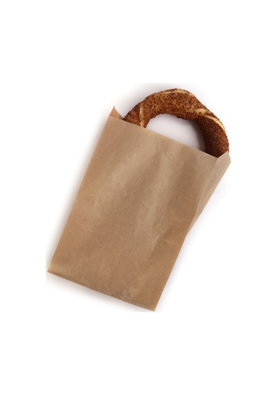 Çizgili Şamua Kraft Kese Kağıdı 40 G 10 KG 12 CM X 28 CM - 250 G lık