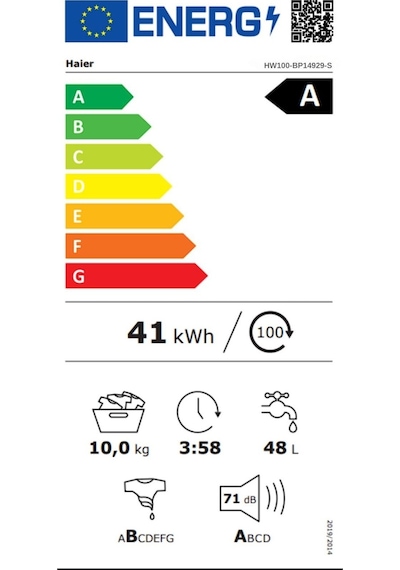 Haier I-Pro Series 1 HW100-BP14929A-S 10 KG 1400 Devir Çamaşır Makinesi