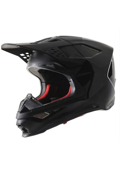 Supertech S-m8 Echo Helmet Ece Kask Mat Siyah - Siyah