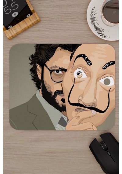 La Casa De Papel-profesör V2 22x18 Gaming Kauçuk Kaymaz Taban Mouse Pad Fare Altlığı
