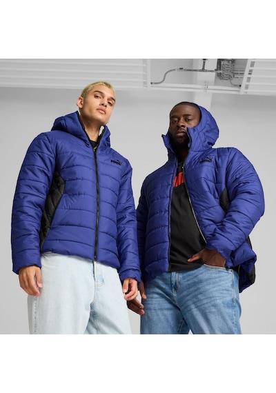 Puma Ess Padded Jacket Erkek Mont-7602 Mavi