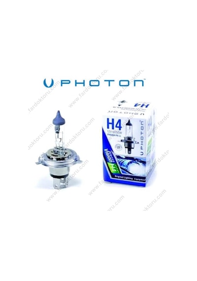 Photon H4 Oto Ampul 12V Daha Fazla Işık Uzun Ömürlü