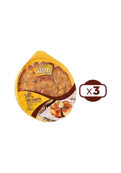 Hastel Gül Kadayıf 3 x 350 G