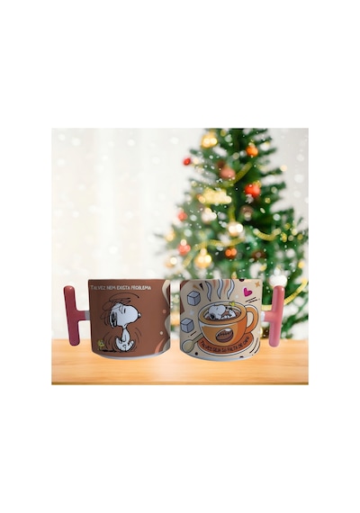 Snoopy Kupa Bardak Tek Adet 0431 Çok Renkli
