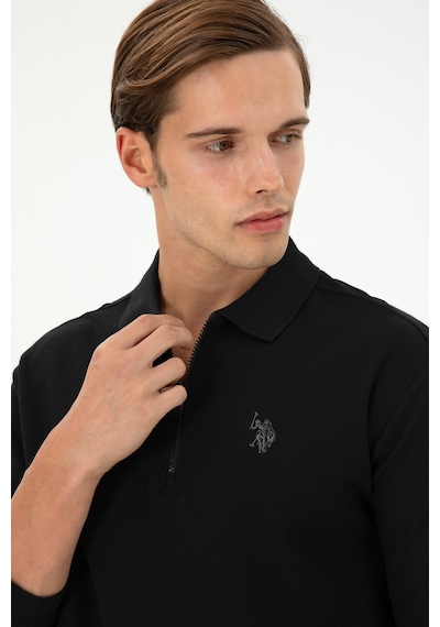 U.s. Polo Assn. Erkek Siyah Sweatshirt 50293413-vr046 Siyah