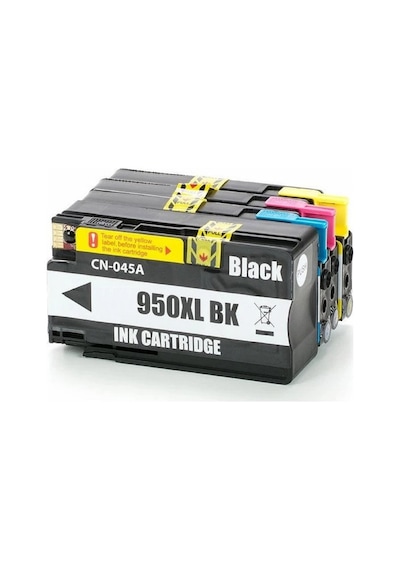 Xplus HP Officejet Pro 8600 Plus Kartuş Set 4 Renk Takım Uyumlu Y