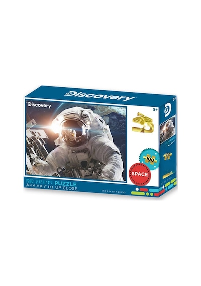 Uzayda Astronot Puzzle 100 Parça