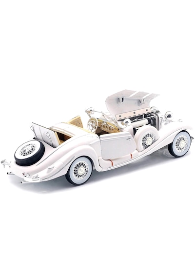1:18 Ölçek Maisto 1936 Mercedes Benz 500 K Diecast Metal Minyatür Model Araba 25cm