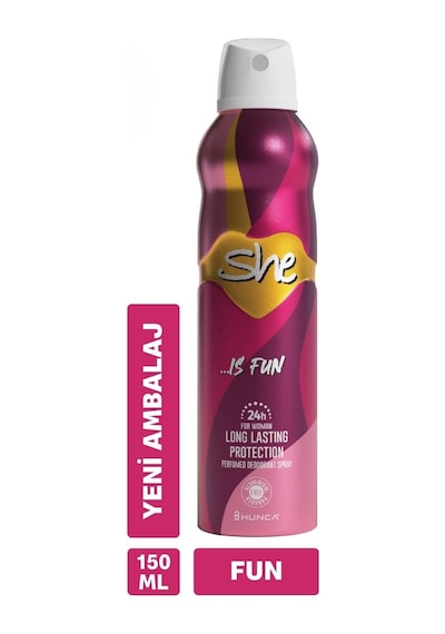 She Is Fun Kadın Parfüm EDT 50 ML + Deodorant 150 ML
