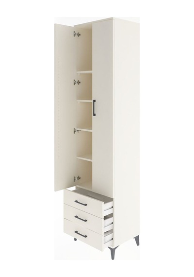 Hyperion Dolap 5 Raflı 3 Çekmeceli 2 Kapaklı 60x44x243 Aytaşı-aytaşı Aytası