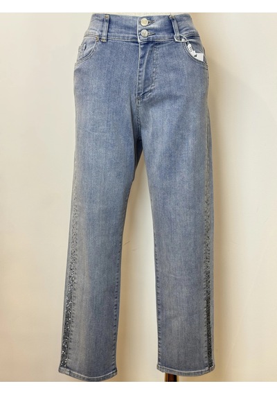 Fuat Gürşen Fg-26y5413-b.m. Buz Mavisi Renk Kot Pantolon 4