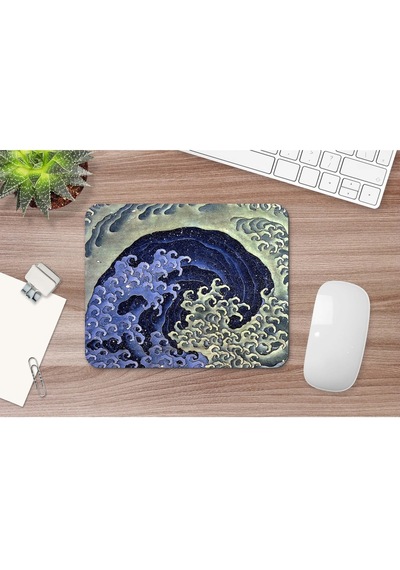 Hokusai Femenine Wave 17 X 21 Cm Mouse Pad Mousepad