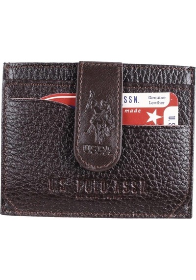 U.S. Polo Assn. Erkek Kartlık Plcz7608 Kahverengi