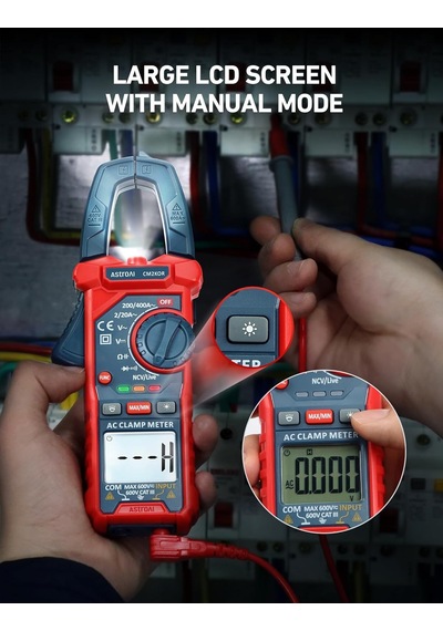 Astroaı Cm2k0r 2000 Sayım Pens Metre, Multimetre, Polimetre, Voltmetre, Ac Akım, Ac/dc Gerilim, Direnç, Frekans, Kapa
