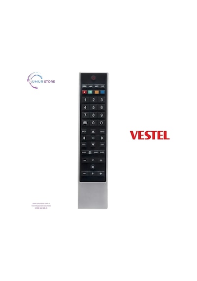 Vestel İle Uyumlu 37pf7014 37 Lcd Tv Kumandası