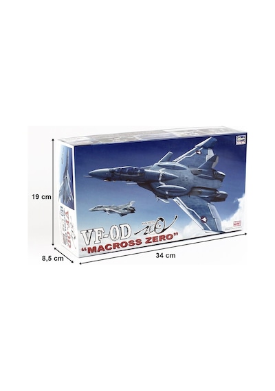 1/72 Vf-0d Macross Zero Macross-robotech Tv Serisi Bilim Kurgu Maketi, Hasegawa 65718